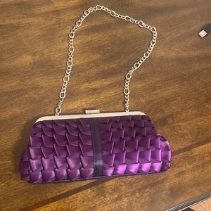 Jessica McClintock Satin Clutch